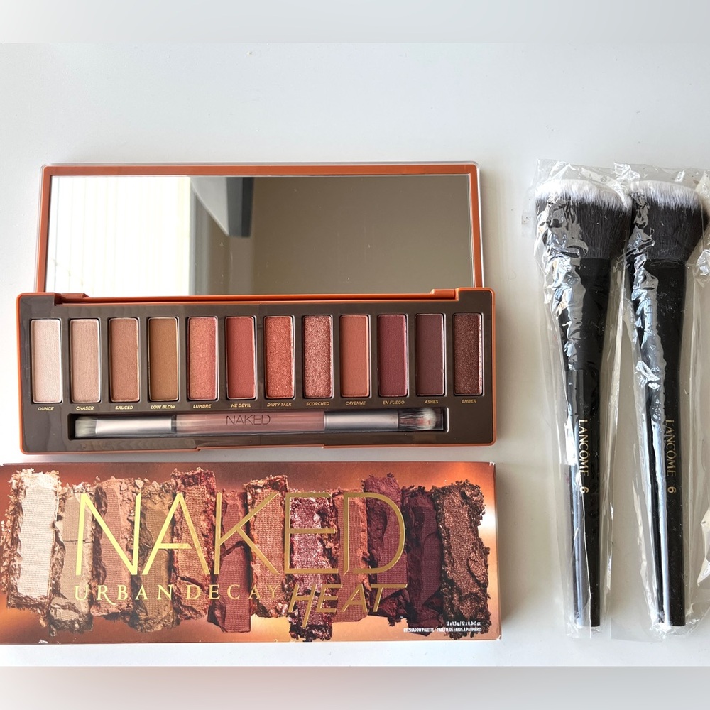 New Urban Decay Naked Heat Eyeshadow Palette with Warm Tones